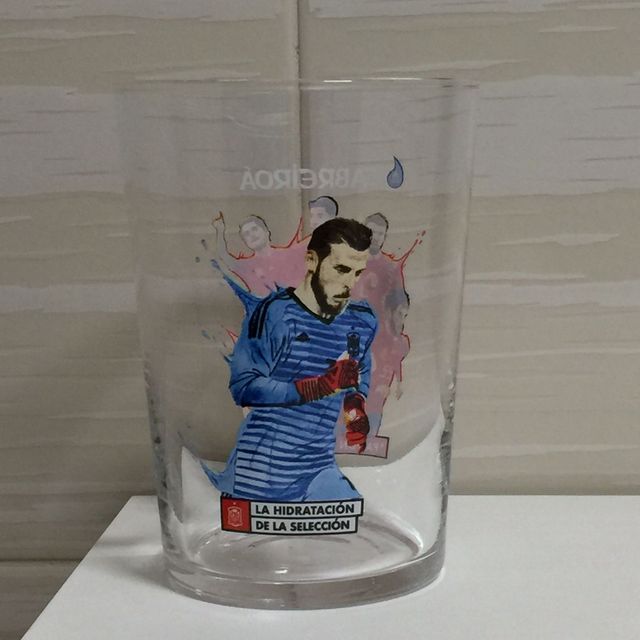 Lote de 3 vasos de la selección española