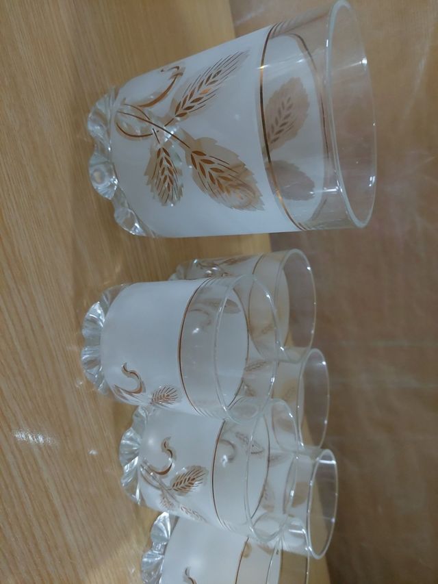 vasos whisky y cubitera