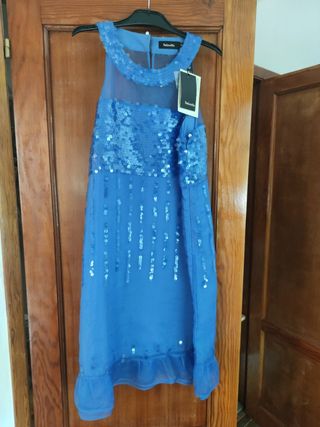 Vestido Fiesta Tintoretto. Talla L\\/40 de segunda mano por 20 EUR en Nantes  en WALLAPOP