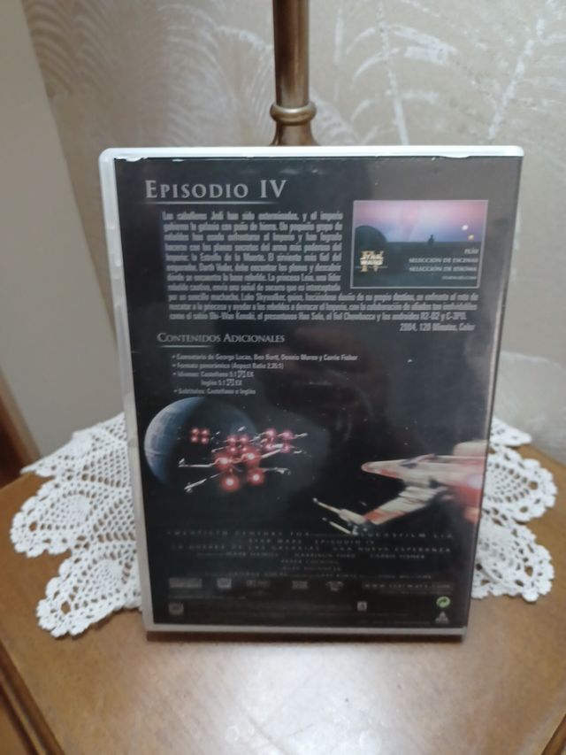 3 DVD "TRIOLOGIA STAR WARS"