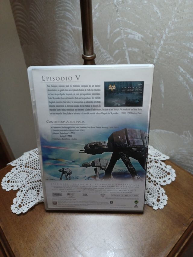 3 DVD "TRIOLOGIA STAR WARS"