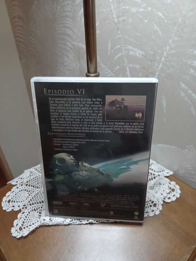 3 DVD "TRIOLOGIA STAR WARS"