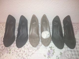 PACK ZAPATOS ANTE TACON MEDIO - MARYPAZ TALLA 39 de segunda mano por 10 EUR  en Madrid en WALLAPOP