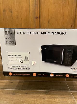 Microondas Whirlpool cook 25 de segunda mano por 65 EUR en Terrassa en  WALLAPOP