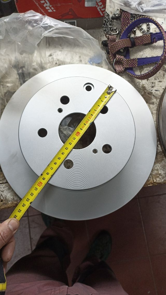 discos de freno delanteros y traseros Toyota