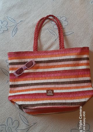 Bolso playa CAMINATTA de segunda mano por 10 EUR en Madrid en WALLAPOP