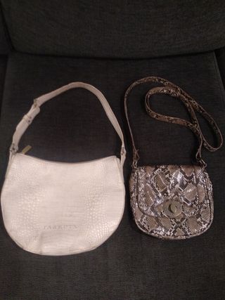 2x1 bolsos Farrutx + Blanco de segunda mano por 15 EUR en Barcelona en  WALLAPOP