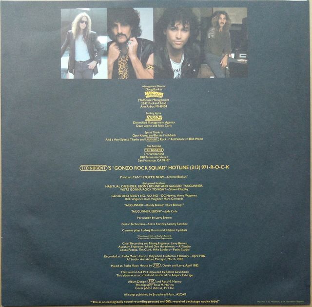 NUGENT-, ÁLBUM VINILO 12".