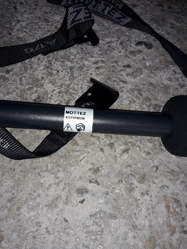 Portabicis Mottez portón trasero. Nuevo.