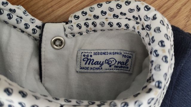 Conjunto Mayoral 4-6 meses