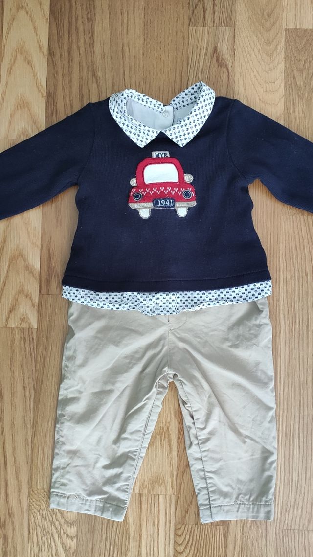 Conjunto Mayoral 4-6 meses
