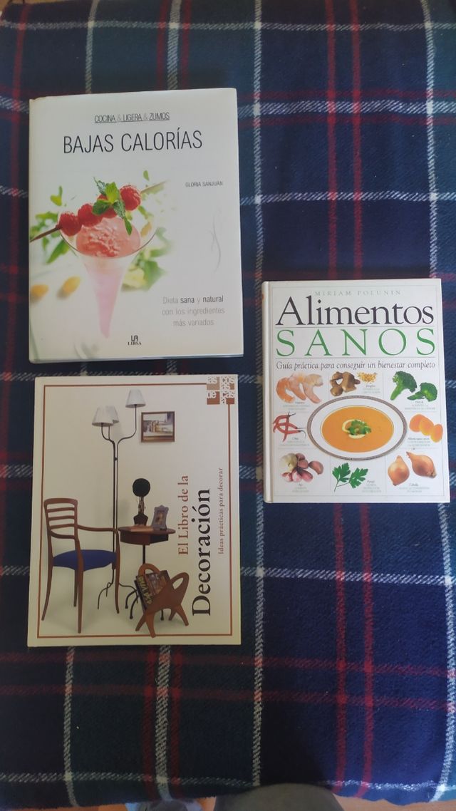 Libros Cocina/Decoración