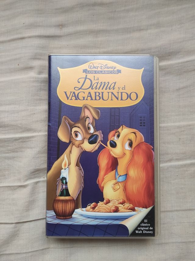 La dama y el vagabundo VHS Disney