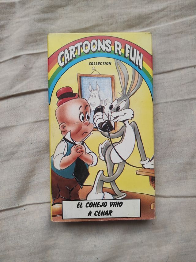 El conejo vino a cenar VHS Cartoon
