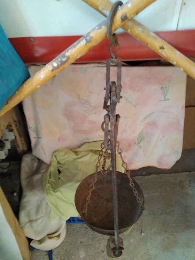 Balanza romana antigua