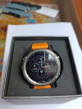 Garmin Fenix 5 plus Sapphire Titanium de segunda mano por 350 EUR en Madrid  en WALLAPOP