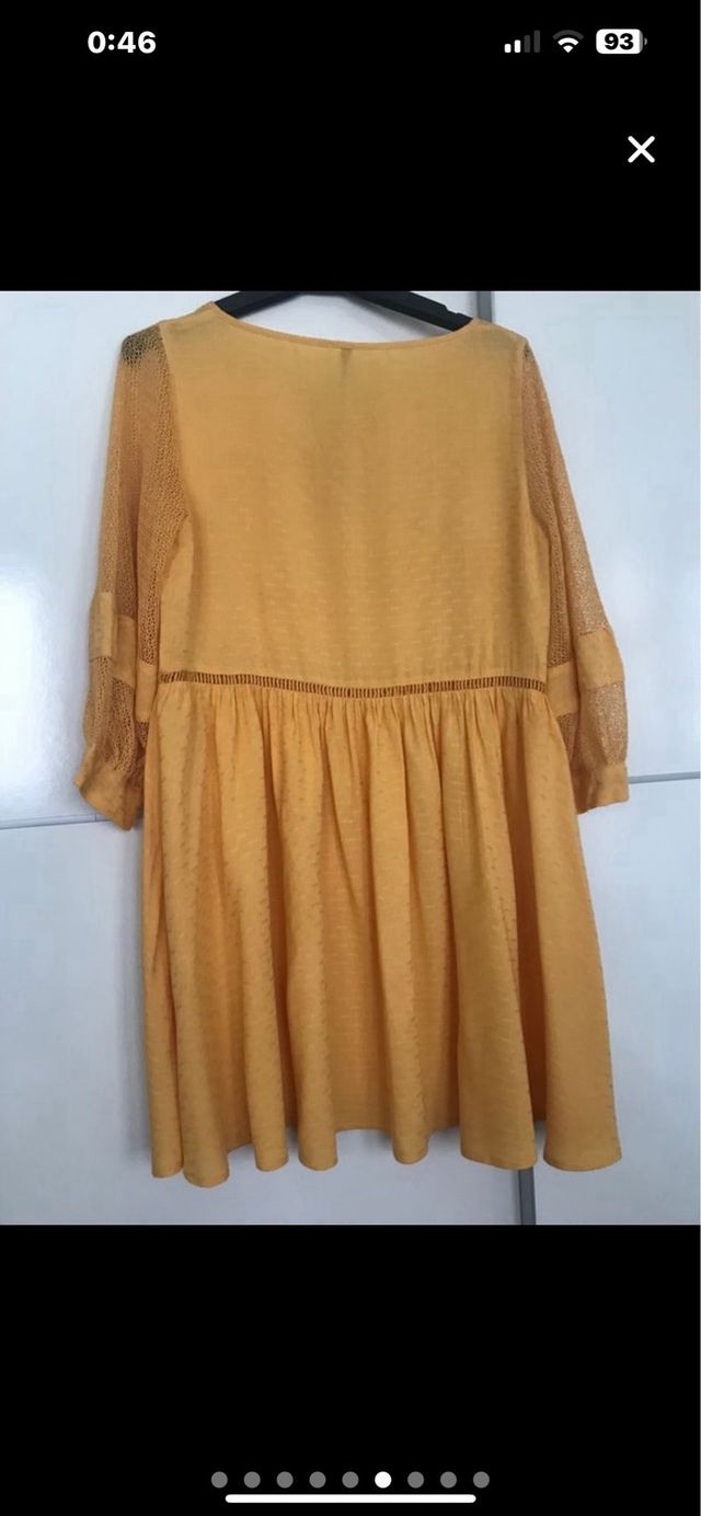 Vestido de hombros 40. 45 cintura 50 pecho