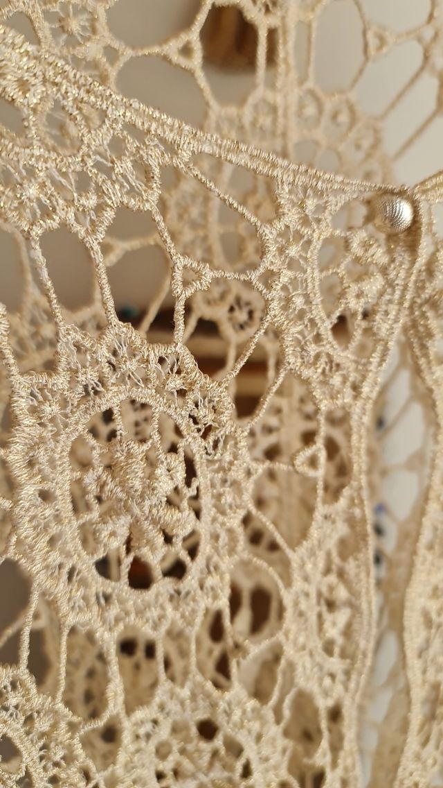 Chal manga de encaje fiesta, ceremonia talla 40-42