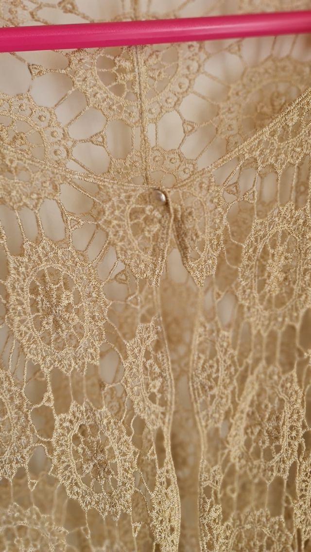 Chal manga de encaje fiesta, ceremonia talla 40-42