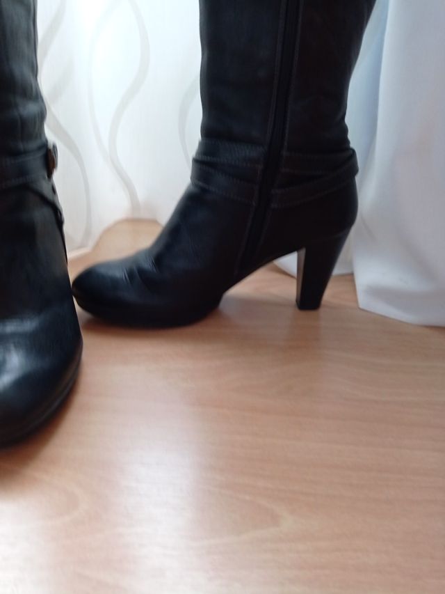 botas con tacon