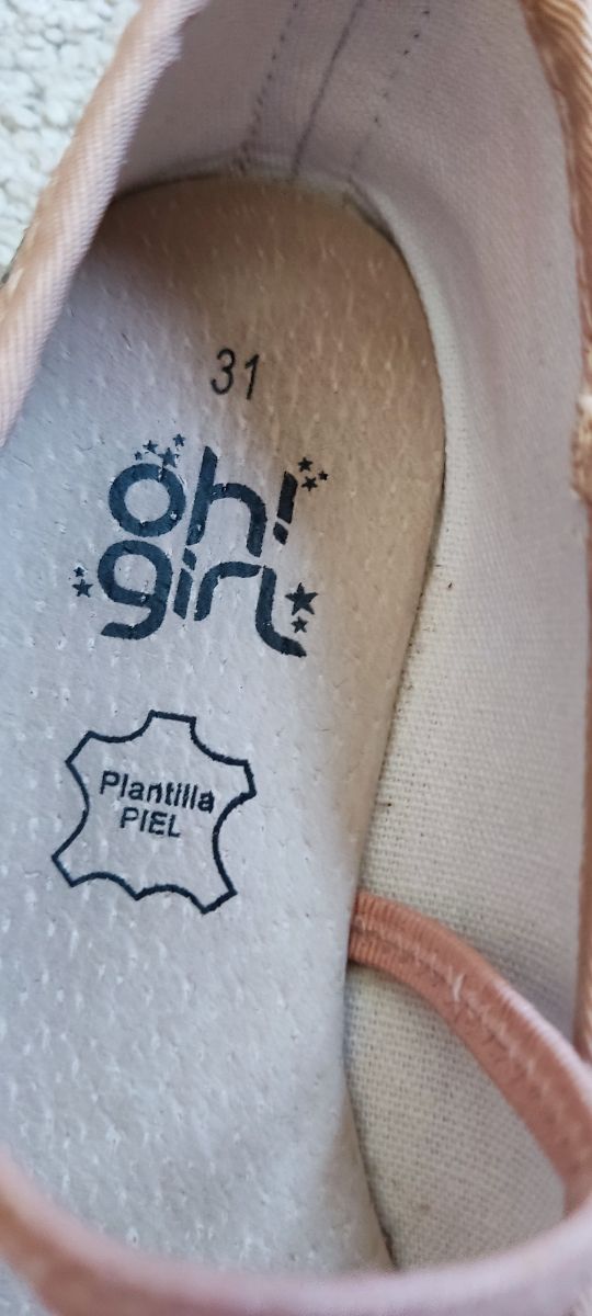 Bailarinas talla 31