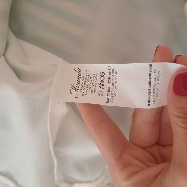 Precioso Vestido Miranda 10 años