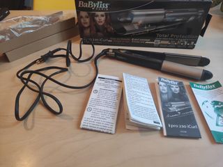 Plancha de pelo - Babyliss ipro 230 iCurl de segunda mano por 12 EUR en  Madrid en WALLAPOP