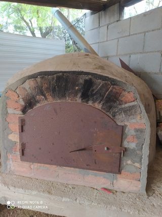 Cocina con horno de leña de segunda mano en WALLAPOP