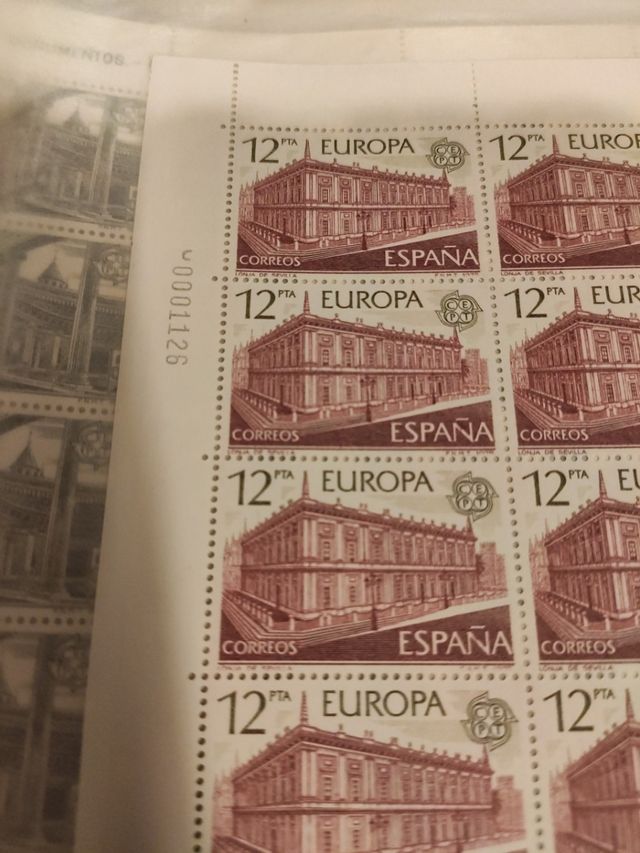 80 sellos. Lonja de Sevilla. 1978