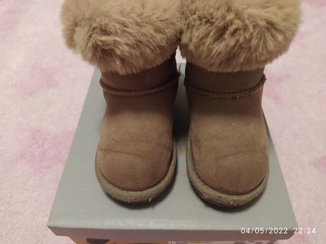 Botitas de pelo Ositos talla 25