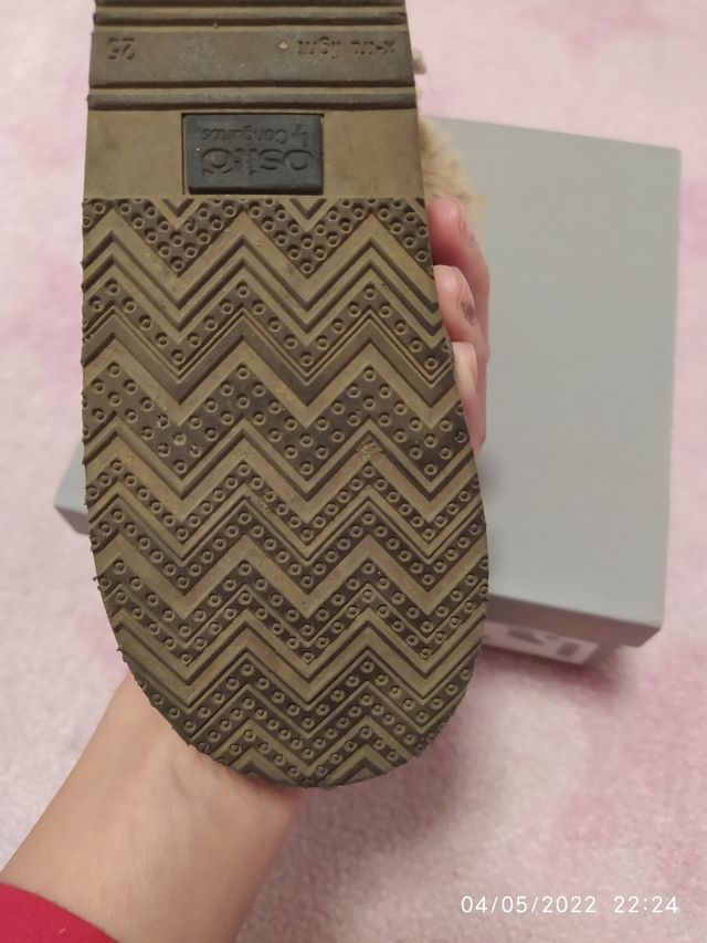 Botitas de pelo Ositos talla 25