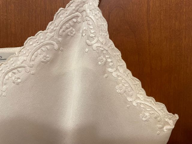 Sottoveste seta color cipria