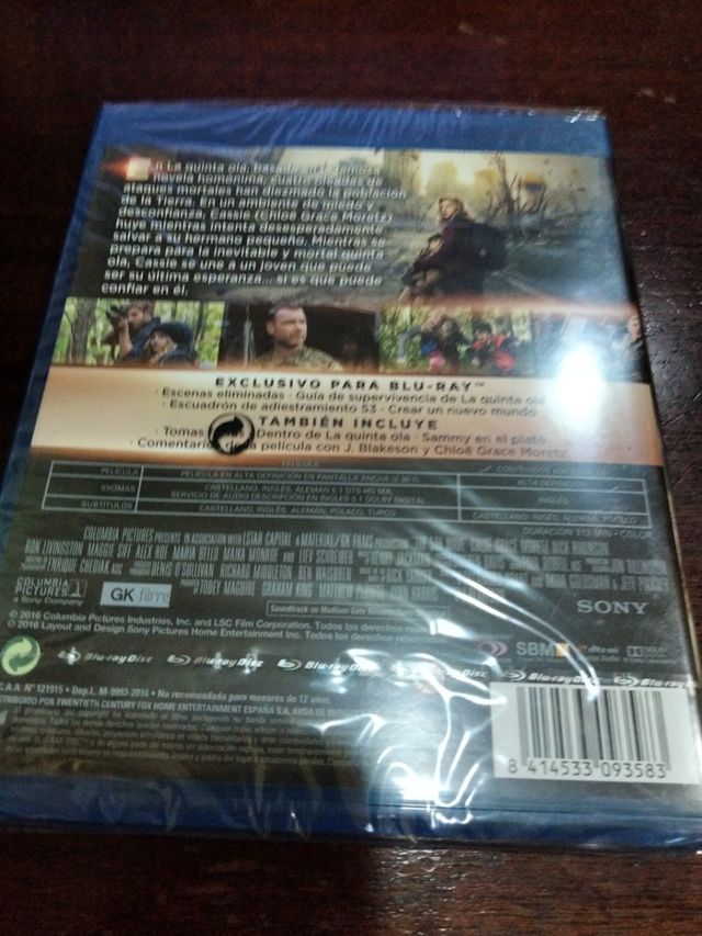 La quinta ola blu-ray