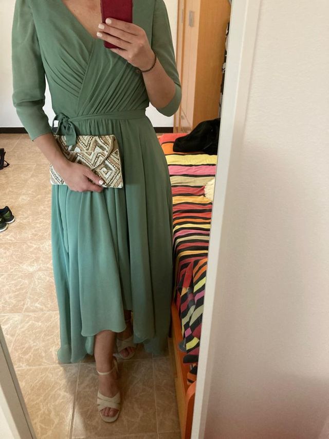 Vestido invitada boda COMO NUEVO ¡Hago envíos!