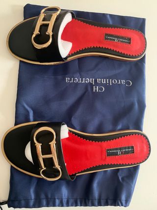 Sandalias Carolina Herrera de segunda mano en Barcelona en WALLAPOP