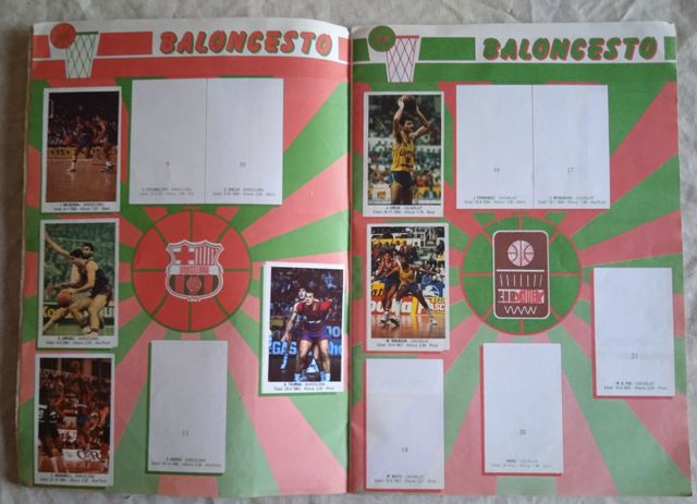 Album de baloncesto 87-88