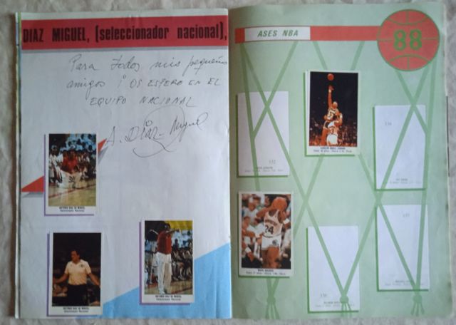 Album de baloncesto 87-88