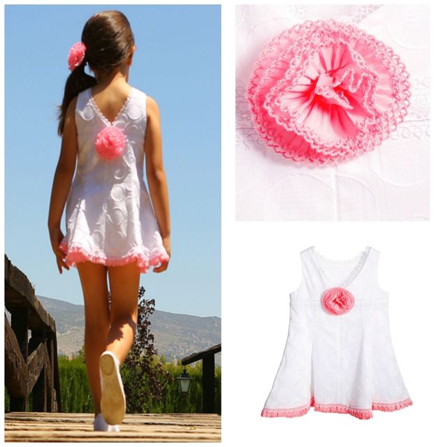 Vestido de niña Nené Canela