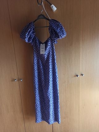 adherirse inoxidable Defectuoso vestido lunares rosa zara Prueba Posesión  élite