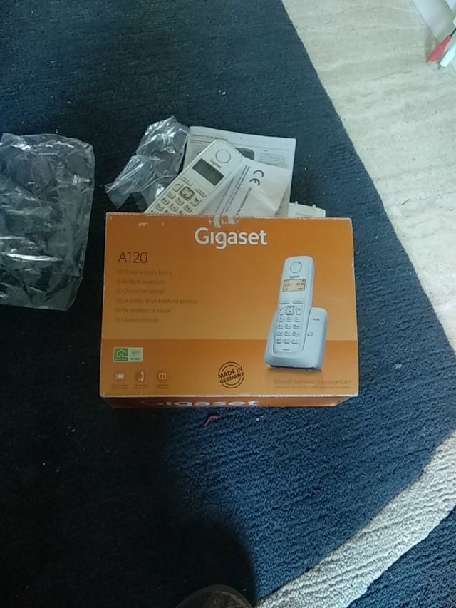 teléfono fijo inalámbrico Gigaset A120