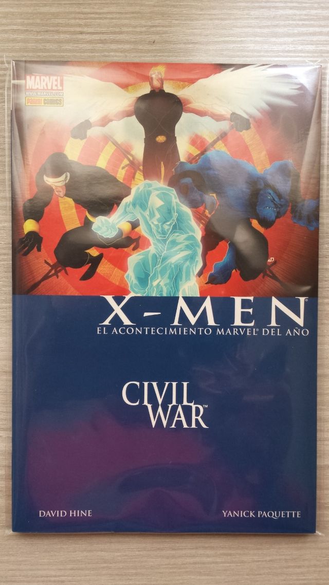 X-MEN CIVIL WAR RÚSTICA (PANINI)