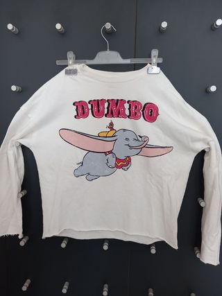 Sudadera Dumbo para mujer de segunda mano por 5 EUR en Huelva en WALLAPOP