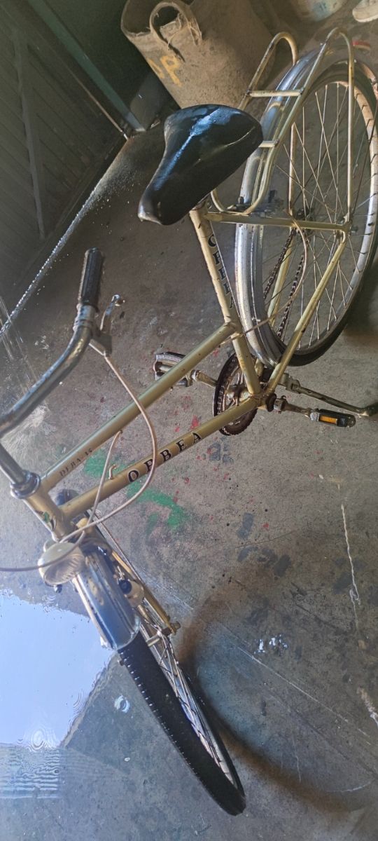 bicicleta ,paseo antigua orbea