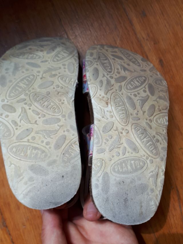 Sandalias talla 27 de unicornios