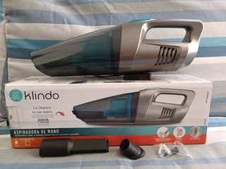 Aspirador de mano Klindo 7.4V de segunda mano por 10 EUR en  Rivas-Vaciamadrid en WALLAPOP