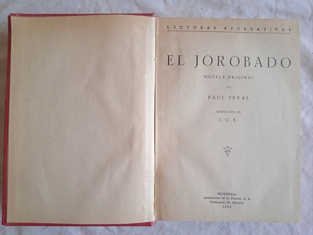 Libro Quo vadis, Fabiola, Doña Urraca, El Jorobado