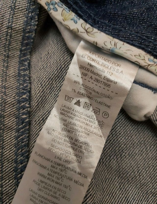 CORTE INGLÉS vaquero chica