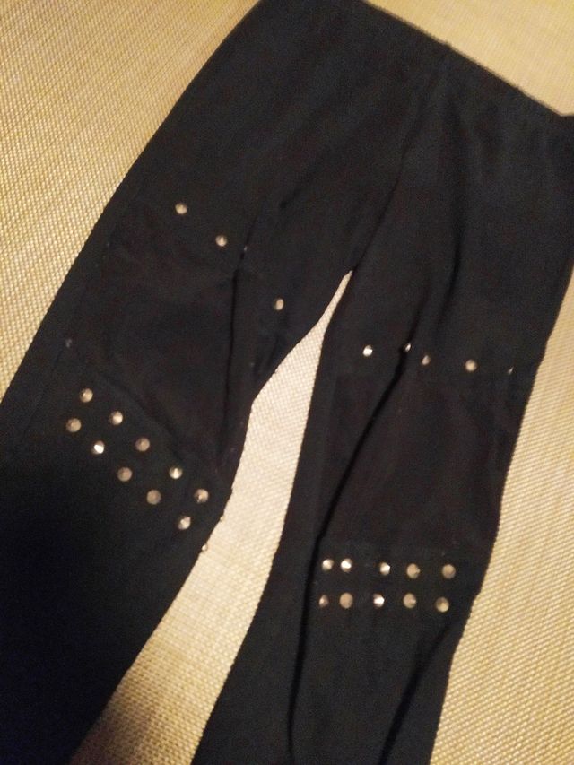 leggins con transparencias