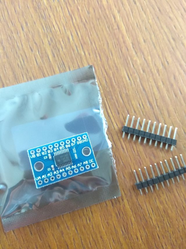 Convertidor de niveles lógicos TXS0108E (NUEVO)