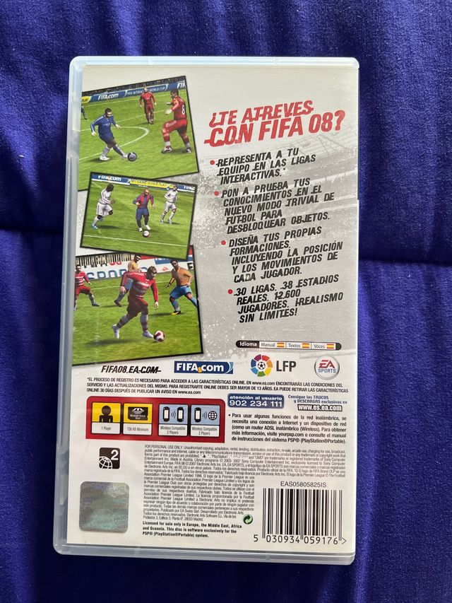 Juego FIFA 08 para Psp